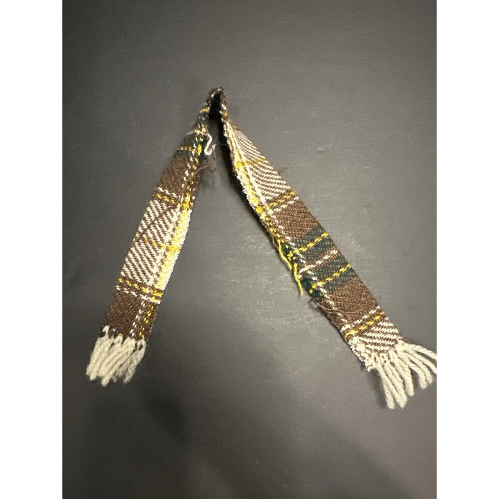 Vintage 1960s Barbie Clone Outfit – Plaid Coat, Bonnet & Scarf - Picture 5 of 7